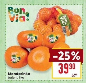 Mandarinky Billa Bonvia