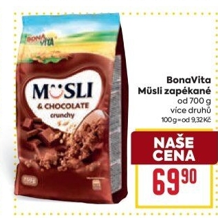 Müsli zapékané Bonavita