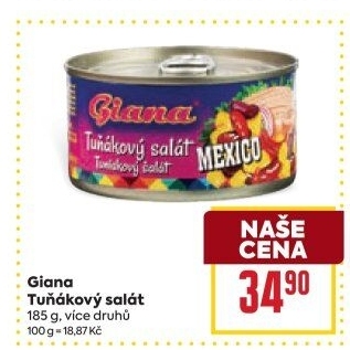 Salát s tuňákem Giana