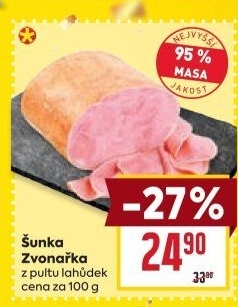 Šunka Zvonařka nejvyšší jakosti