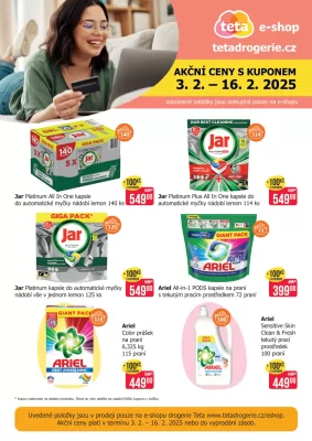 akční leták Teta drogerie 30.1.2025-11.2.2025