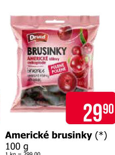 Brusinky sušené Druid
