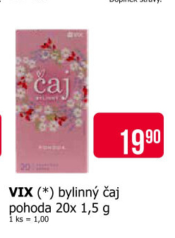 Čaj bylinný Vix