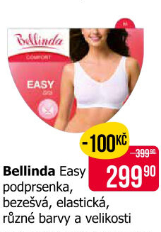 Dámská bezešvá podprsenka Easy Bellinda