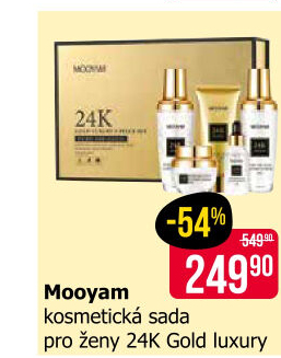 Dárková kazeta dámská 24K Gold Luxury Mooyam