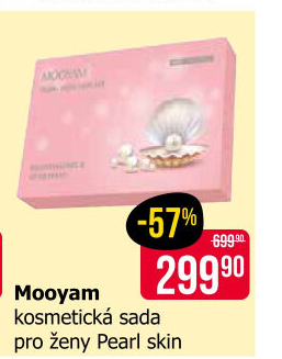 Dárková kazeta dámská Pearl skin Mooyam