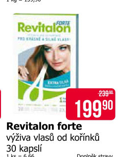 Doplněk stravy Vlasový stimulátor Revitalon Forte