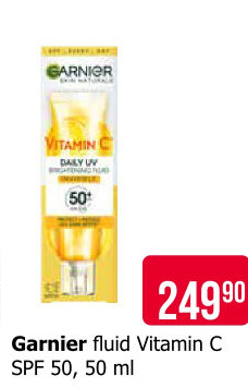 Fluid pleťový Vitamin C SPF 50+ Garnier