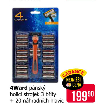 Holicí strojek pánský 4Ward