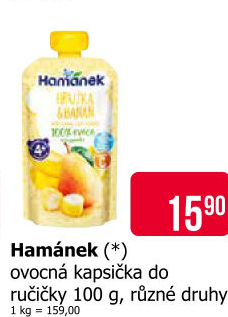 Kapsička ovocná Hamánek