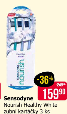 Kartáček na zuby Nourish Healthy White Sensodyne