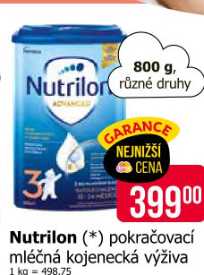 Kojenecká výživa Nutrilon