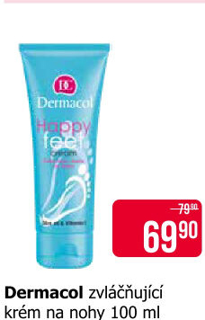 Krém zvláčňující na nohy Happy feet Dermacol