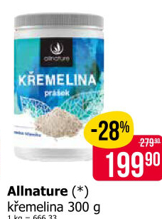 Křemelina prášek Allnature