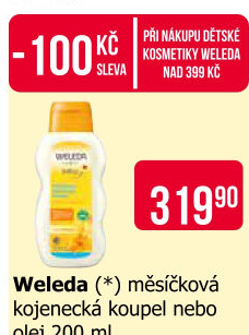 Olej měsíčkový kojenecký Baby Weleda