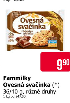 Ovesná svačinka Fammilky