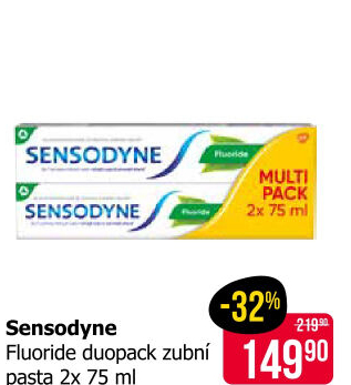 Pasta na zuby Fluoride Sensodyne
