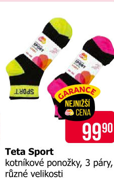 Ponožky Sport Teta