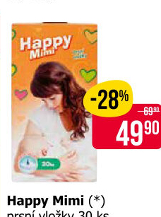 Prsní vložky Happy Mimi