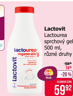 Sprchový gel Lactovit