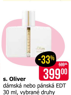 Toaletní voda dámská s.Oliver