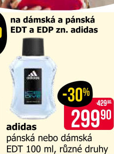 Toaletní voda pánská Adidas