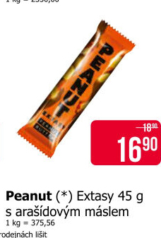 Tyčinka Peanut extasy Celita