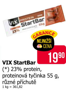 Tyčinka proteinová Start Bar Vix