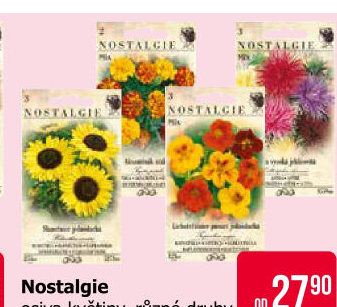 Zahradní osivo Nostalgie