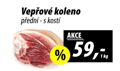 Koleno vepřové přední