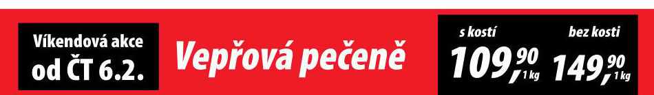 Vepřová pečeně s kostí