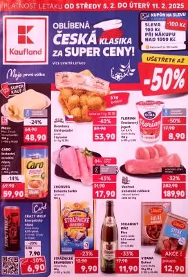 akční leták Kaufland 5.2.2025-11.2.2025