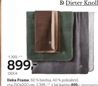 DOMÁCÍ DEKA