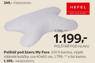 POLŠTÁŘ POD HLAVU