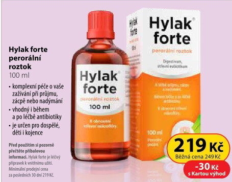 Kapky k obnovení střevní mikroflóry Hylak forte Ratiopharm