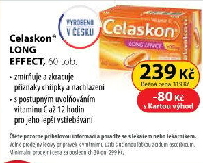Vitamín C Long Effect Celaskon