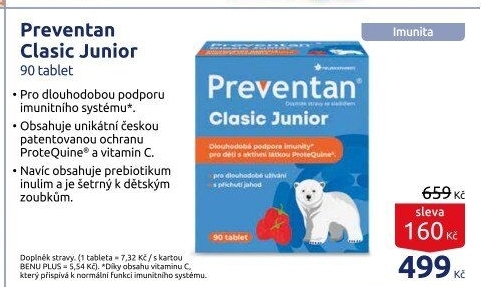 Doplněk stravy Junior Clasic Preventan