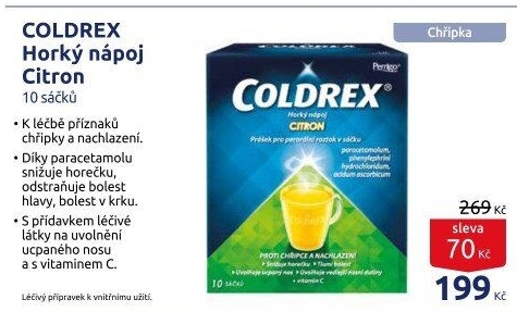Horký nápoj Coldrex