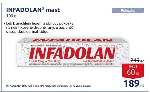 Mast na rány Infadolan