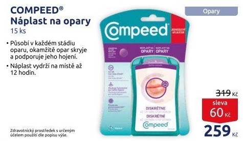Náplast na opary Compeed
