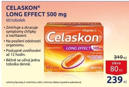Vitamín C Long Effect Celaskon