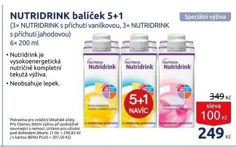 Výživa Nutridrink