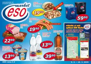 akční leták ESO MARKET 5.2.2025-16.2.2025