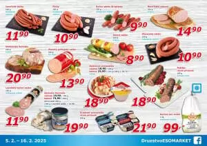akční leták ESO MARKET 5.2.2025-16.2.2025