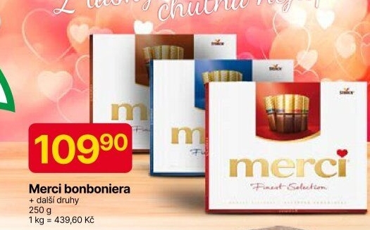 Bonboniéra Merci