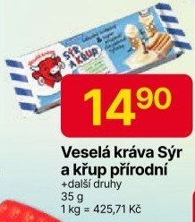 Sýr a křup Veselá kráva