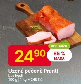 Uzená pečeně bez kosti Prantl