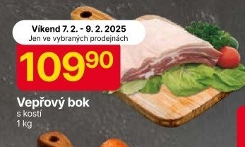 Vepřový bok s kostí