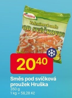 Zeleninová směs pod svíčkovou mražená Hruška
