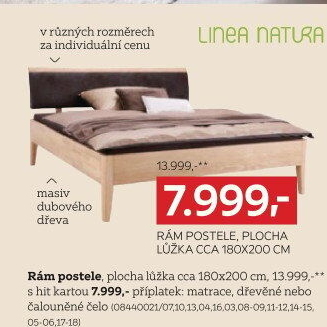 RÁM POSTELE